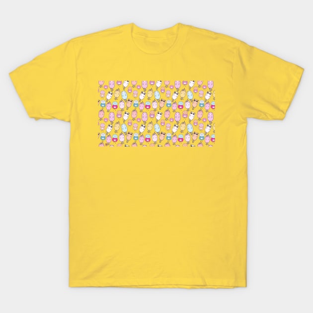 Cats ice cream T-Shirt by Viper Unconvetional Concept